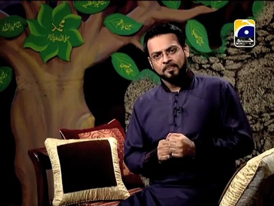 Ajdad mere Rasool Kay 1st Rabil ul Awal Special Program with Aamir Liaquat  Part 2 (2013)