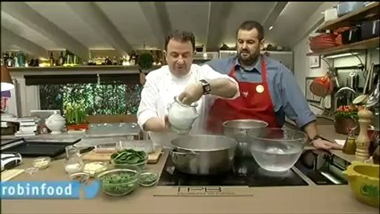 Robin Food (Merluza con mahonesa verde)