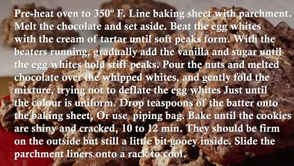 Chocolate Soufflé Cookies - Recipe