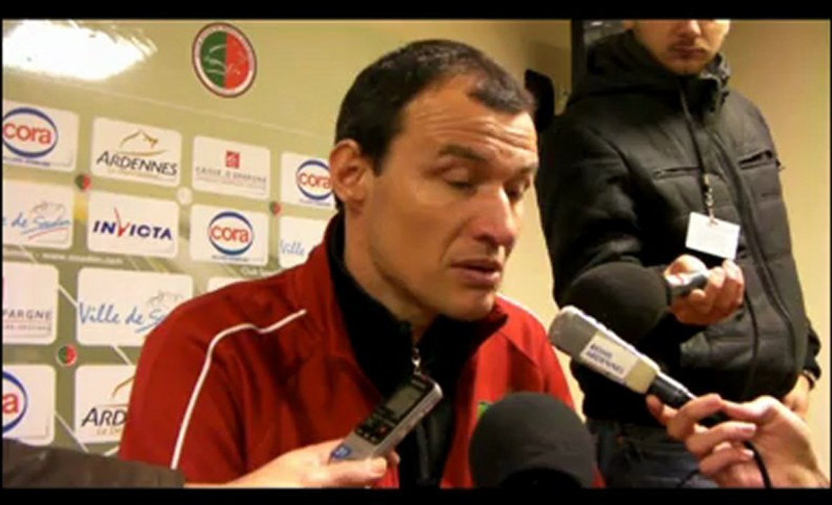 Sedan-Clermont (01/01/2013) - Laurent Guyot : « Attention à ceux qui ne vont pas jouer le jeu »