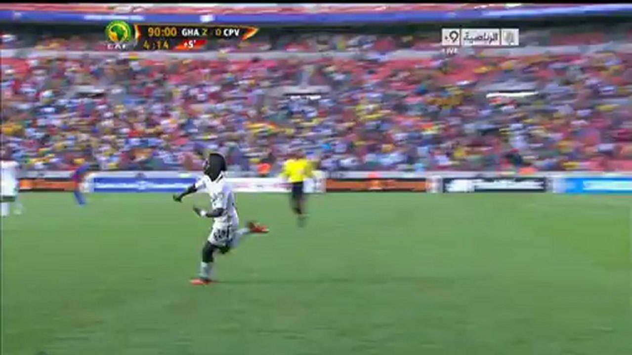 Ghana 2-0 Cape Verde Islands Semi Final