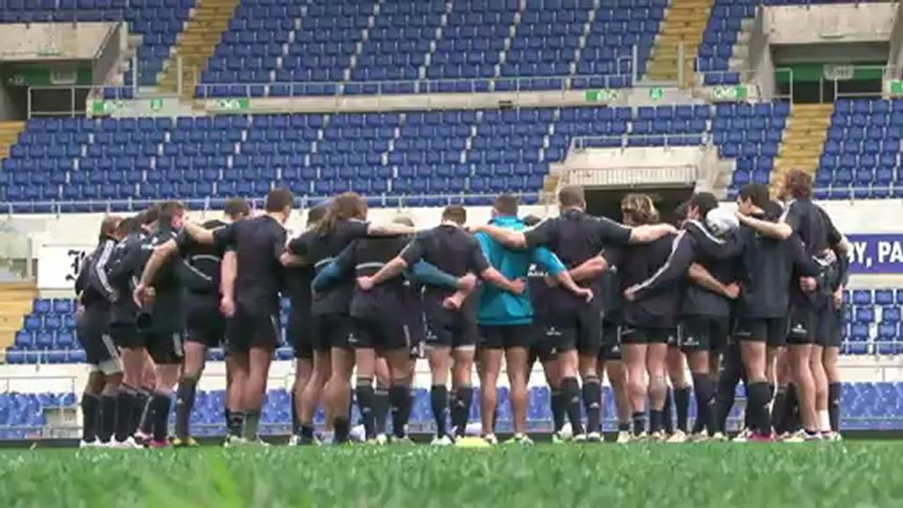 Six nations: France et Italie à l'entraînement avant leur match