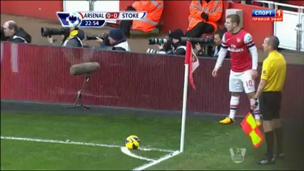 Арсенал - Сток Сити 1-й тайм