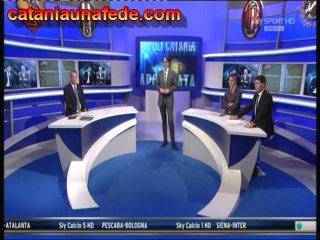 Rolin nel prepartita di Napoli-Catania