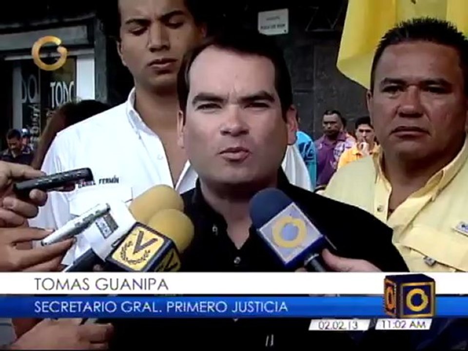 Primero Justicia rechaza acusaciones de corrupción por parte del Gobierno Nacional
