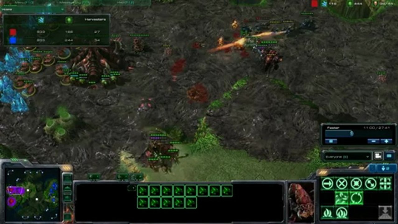 SC2 HD Commentary #18 ZvT p1/2