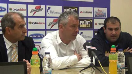 ΑΕΛ-Αγία Νάπα-Διάσκεψη προπονητών