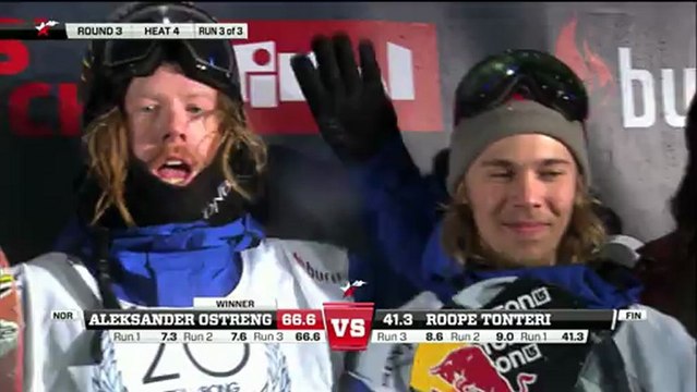Aleksander Ostreng - Billabong Air & Style Innsbruck 2013 - Round 3