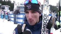 Itw Jean-Guillaume Béatrix, 20 eme du sprint -  Nove Mesto
