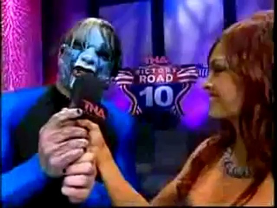 Jeff Hardy Backstage TNA Victory Road