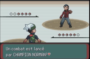 (WT) Pokémon Version Emeraude [12] : L'Arène de Clémentiville et Champion Norman