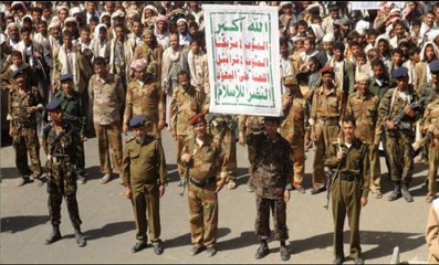 شعبنا في ميادين الإباء كبّر وأعلن الرفض لأمريكا وأياديها -