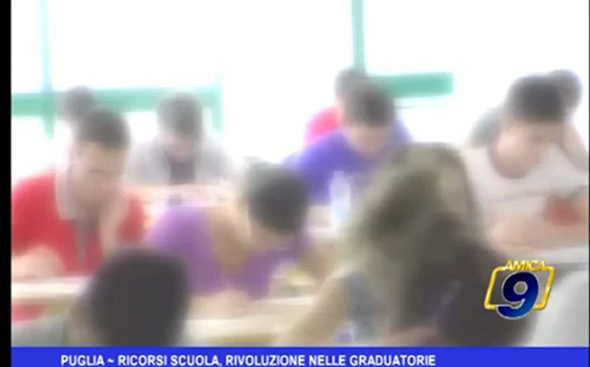 Puglia | Ricorsi scuola, rivoluzione nelle graduatorie