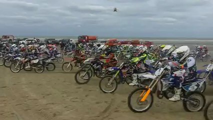 Départ du premier enduropale kids.