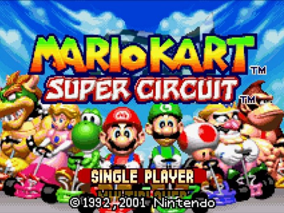 Mario Kart Super Circuit - Title Theme