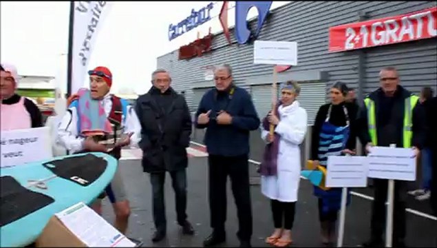 Bruno Ficheux, maire d'Estaires se mouille pour la construction d'une piscine intercommunale Flandre Lys