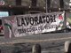 Napoli - La protesta dei dipendenti TESS davanti alla Regione (31.01.13)