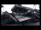 Napoli - Chiquitos, lo chalet dei frullati distrutto dalle fiamme 1 (31.01.13)