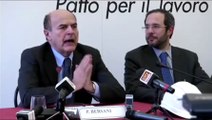 Bersani - Grillo promette mille euro al mese, una vergogna (01.02.13)