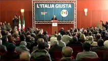 Bersani - Siamo un Paese solo, Pdl e Lega hanno umiliato il Sud (31.01.13)