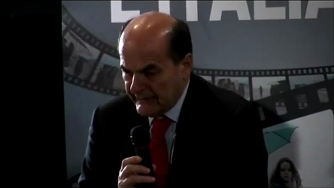 Bersani - Presentazione spot del Pd (31.01.13)