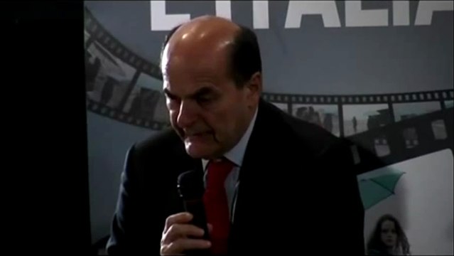 Bersani - Presentazione spot del Pd (31.01.13)