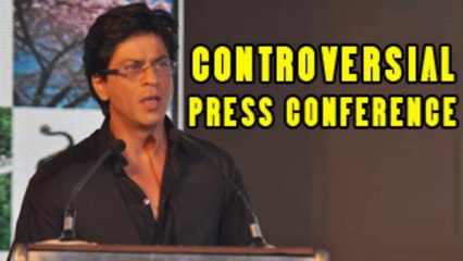 EXCLUSIVE: Shahrukh Khan SECURITY CONTROVERSY press conference