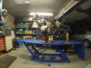Projet cafe racer cb750 deuxième étape