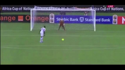 Pénalty de Cheick Diabaté avec le Mali lors de la CAN 2013