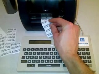 Vetilabel imprimante autonome étiquettes pour marquage textile