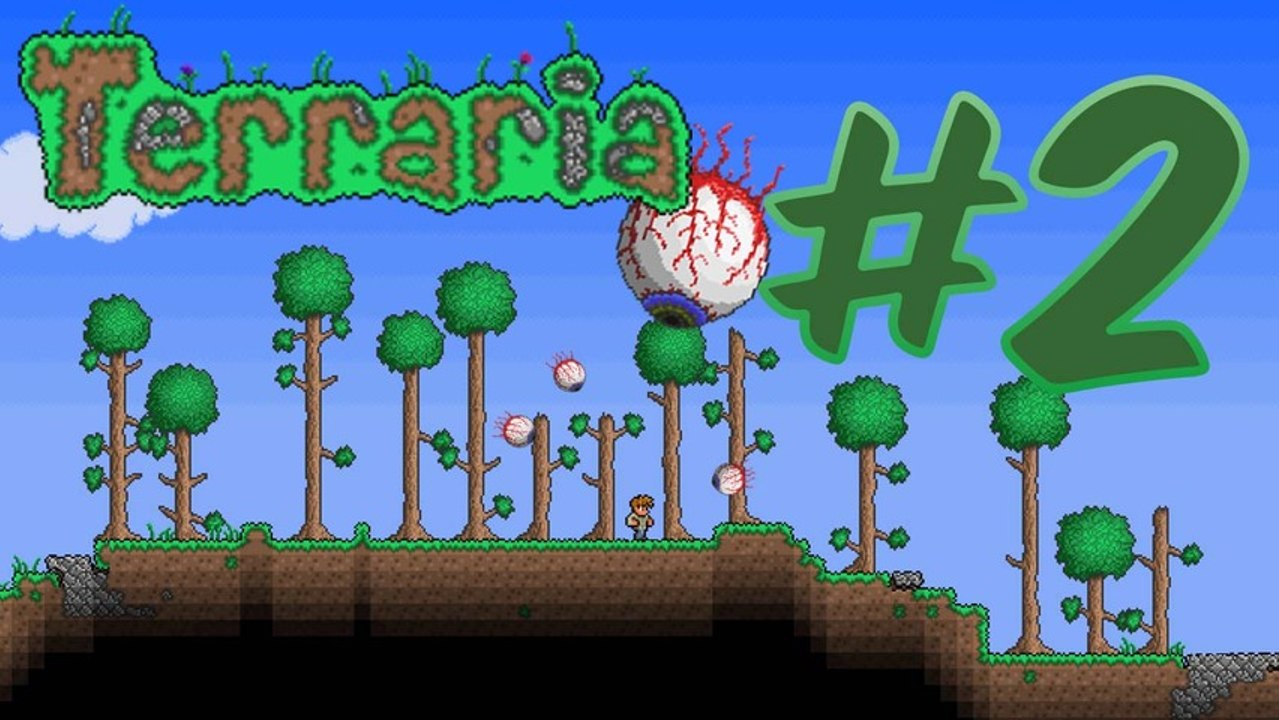Gringo joue à : Terraria [Épisode 2 - Exploration]