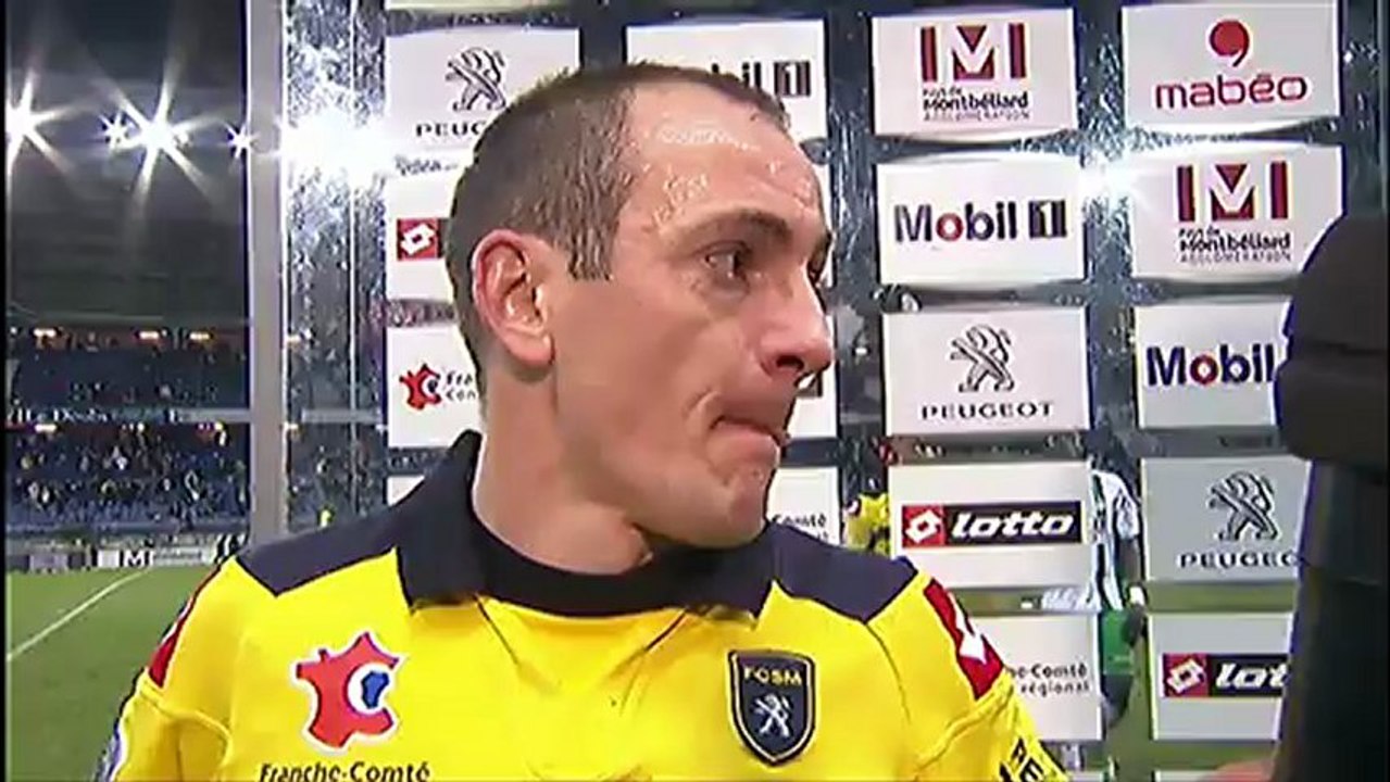 Interview de fin de match : FC Sochaux-Montbéliard - AS Saint-Etienne - saison 2012/2013