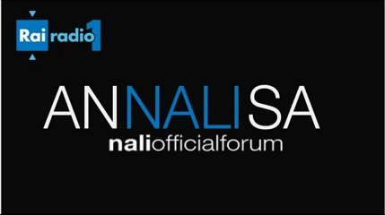 Annalisa  ospite a Radio uno in CITOFONARE CUCCARINI"