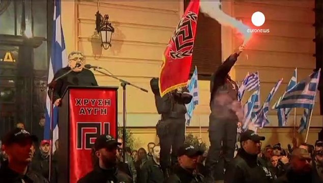Thousands of Greeks join far-right Golden Dawn rally