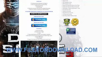 Dead Space 3 Crack Fixed