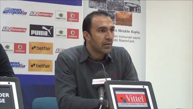 Ανόρθωση-Ολυμπιακός-Διάσκεψη Δημητριάδη