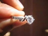 Real Brilliance Diamond Simulated Ring