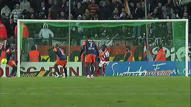 But Souleymane CAMARA (48ème) - Montpellier Hérault SC - Stade de Reims (3-1) - saison 2012/2013