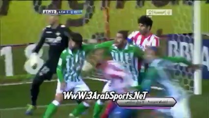 أتلتيكو مدريد 1 - 0 ريال بيتيس & الدروى الاسبانى