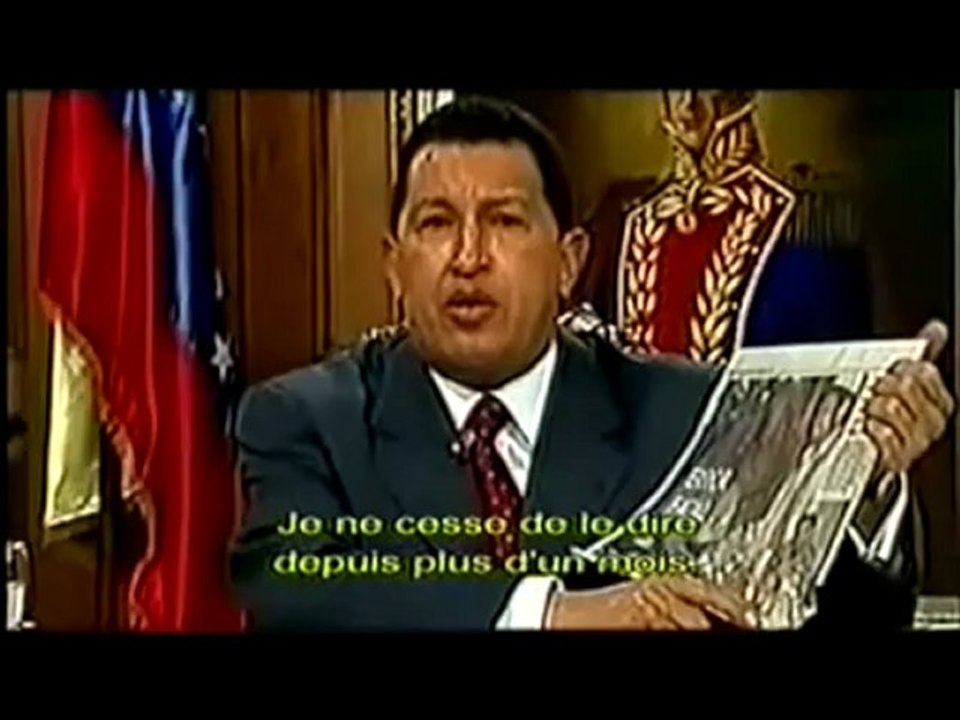 Hugo Chávez sauvé par le peuple 1/3