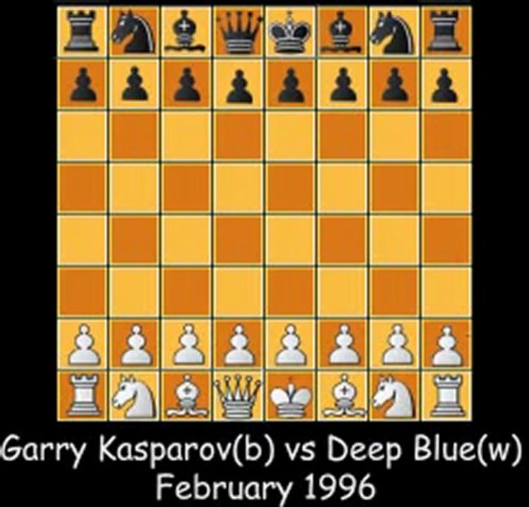 Garry Kasparov vs Deep Blue (Game 1, 10-2-1996) - video Dailymotion