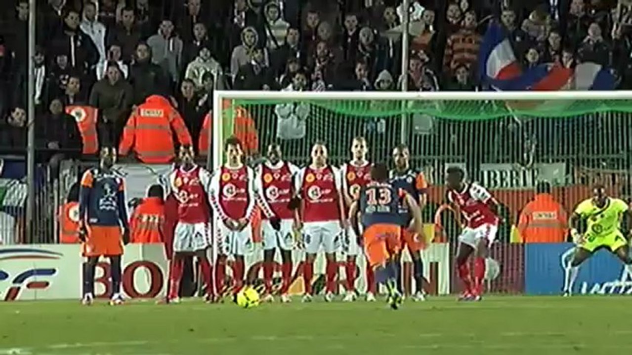 Résumé MHSC 3-1 Reims (J23)