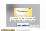 Tutoriel WORD 2007: Cours N°46 Comment Changer de Thème de Word