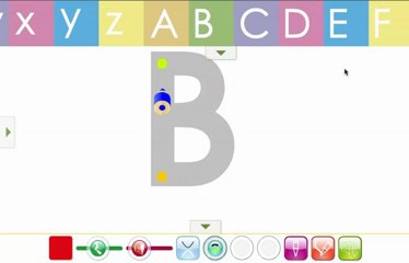 A staged stray from the tracing path (large video)