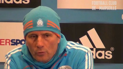 OM - Baup: " il faut que je fasse attention a se que je vais dire"