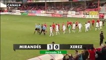 Liga Adelante  Mirandés 1  Xerez  0