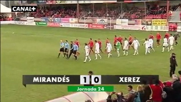 Liga Adelante Mirandés 1 Xerez 0