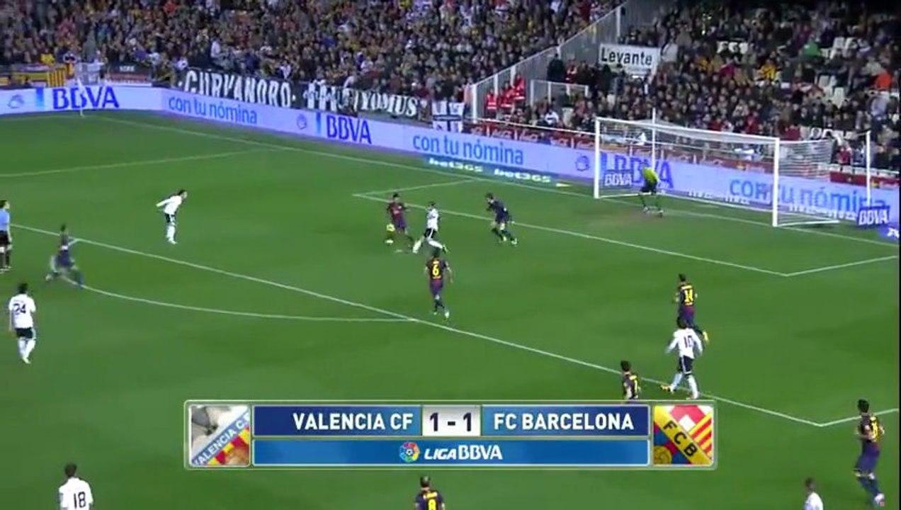 Valencia 1 Barça 1