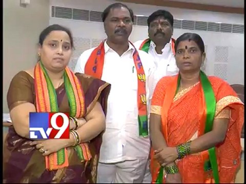 BJP corporators arrested in GHMC council hall