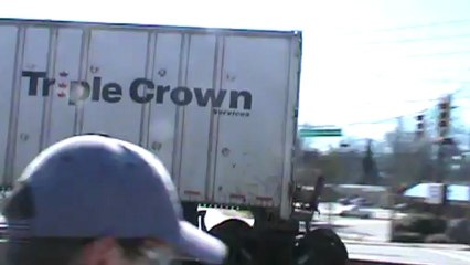 Norfolk southern Triple Crown train southeast through Austell Ga.